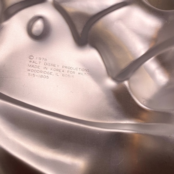 Vintage Cake Pan Mickey Mouse Cabbage Patch Kids 70s-90s Aluminum Pan Retro Bake - Picture 4 of 11